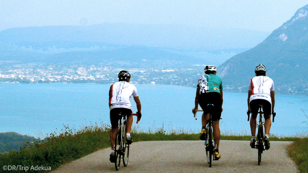 Séjour vélo de route autour du lac d'Annecy