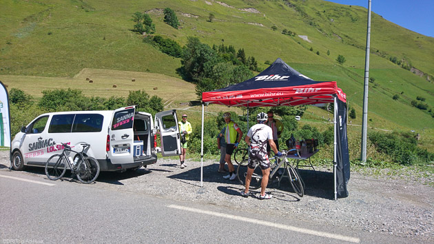 Assitance et ravito pour votre séjour cyclo dans les Pyrénées