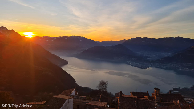 Admirez la beauté de la région d'Iseo en Italie