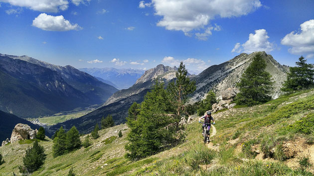 Roulez sur les plus beaux circuits VTT du massif du Queyras