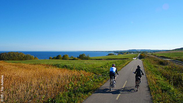 Circuit d'une semaine en vélo au Québec dans la région du Lac Saint Jean