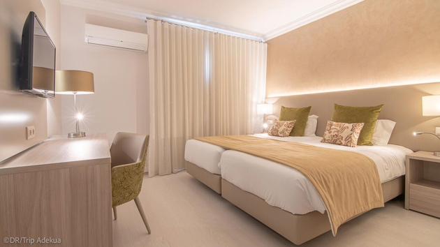 Votre chambre tout confort dans votre hôtel 3 étoiles en Algarve