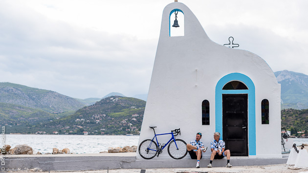 Stage exceptionnel vélo de route en Grèce avec hébergement et location de vélo