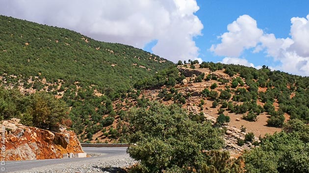 Votre circuit vélo de route face à l'Atlas au Maroc